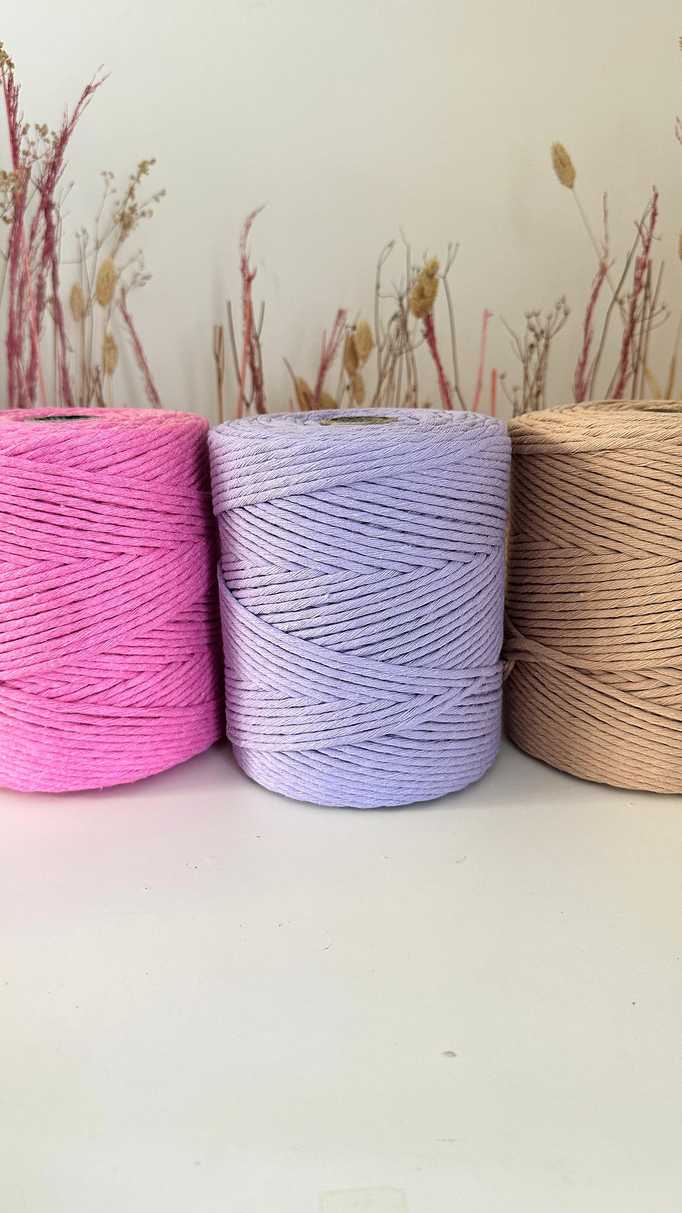 Thumbnail: 3.5mm lilac Single Ply Macrame Cord