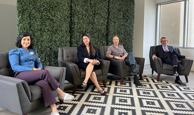 Nico Fara was the MC and moderator at Ethical Luxury Summit (vegan fashion week) 2025 in Los Angeles, CA.