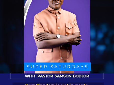 Your Kingdom is not in words - It's in Power! By Pastor Samson Bodjor