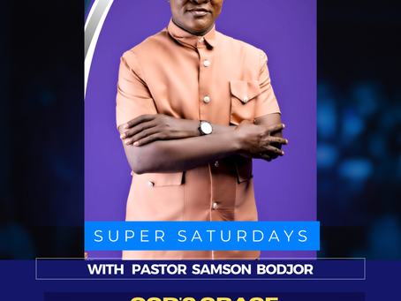 Gods grace is more than enough by Pastor Samson Bodjor