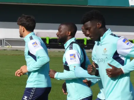 Sabaly entrena; Fekir y Bravo no