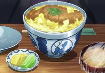 カツ丼ー Katsudon (Pork Cutlet Rice Bowl) from "Yuri On Ice"