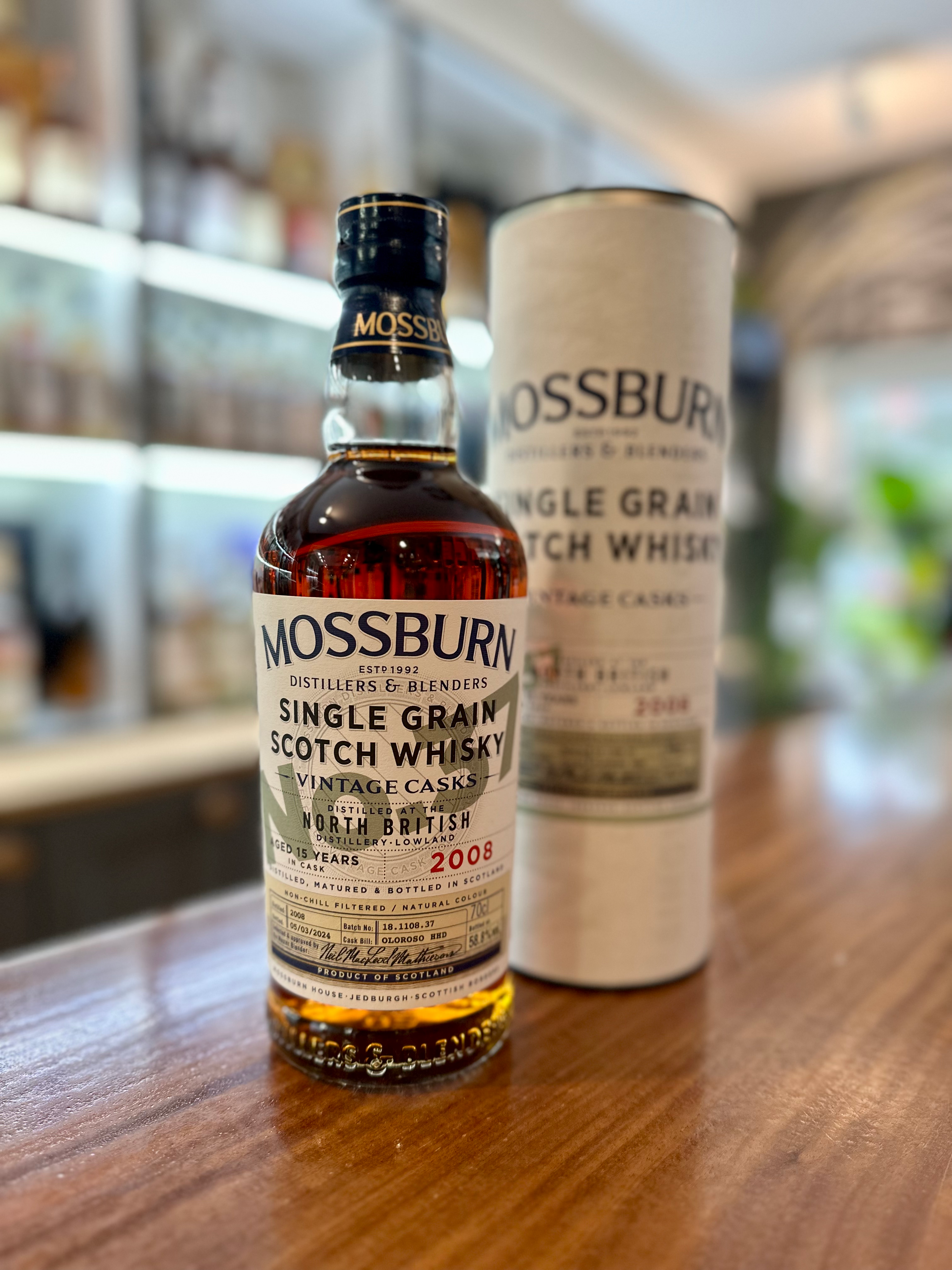 North British 2008 15-Year-Old Oloroso Finish Cask #37 Mossburn