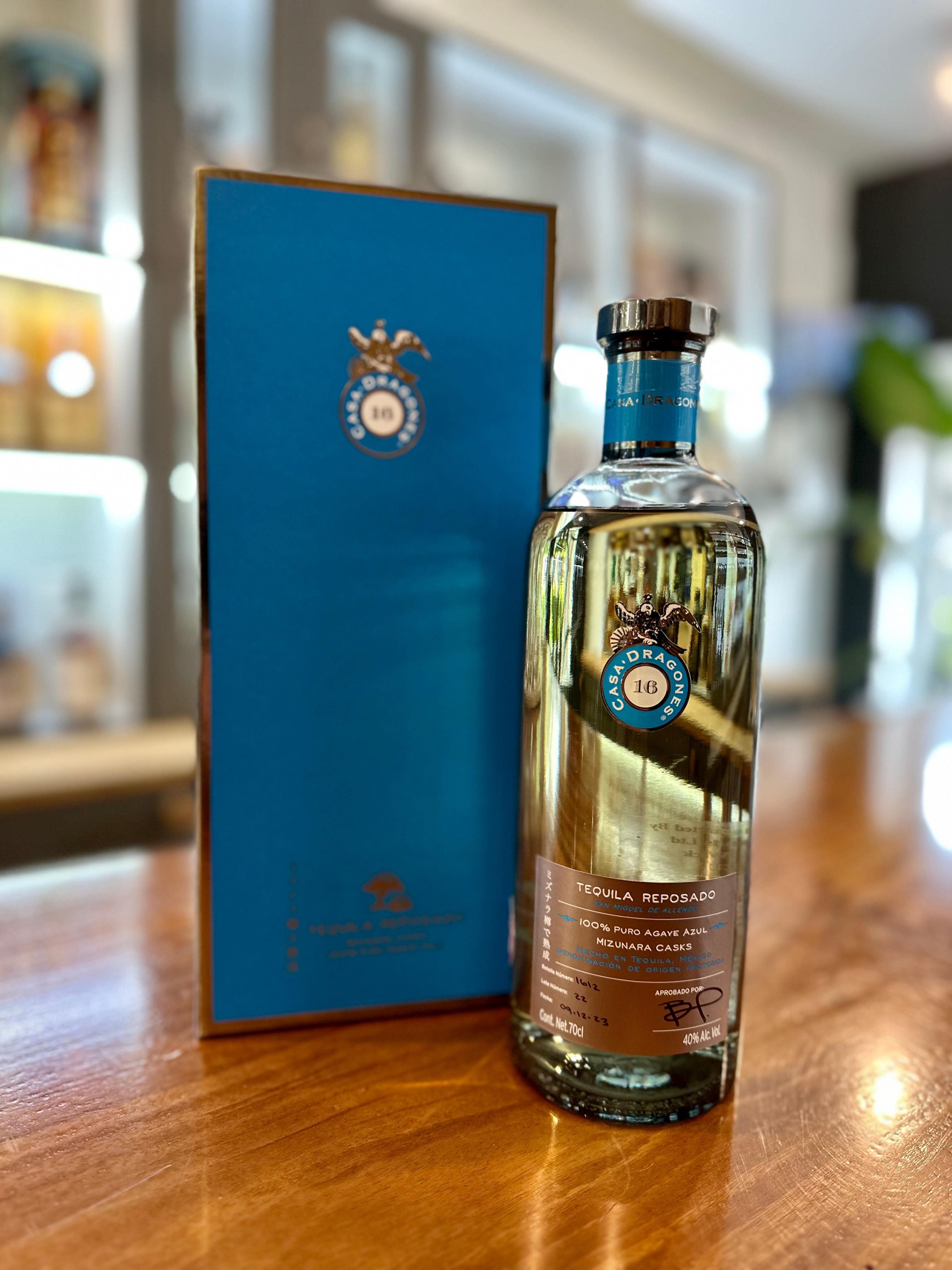 Casa Dragones Mizunara Reposado Tequila