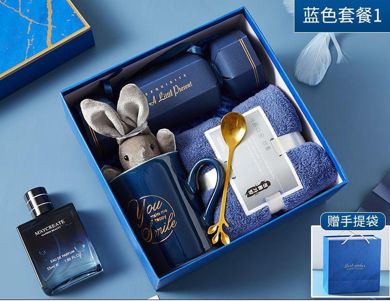 Thumbnail: FA05 Gift Set – Stylish Thermal Flask with Sweet Treats for Him & Her