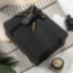 Thumbnail: FM02 Men’s Gift Set – Elegant Black Theme with Scarf, Candle & More