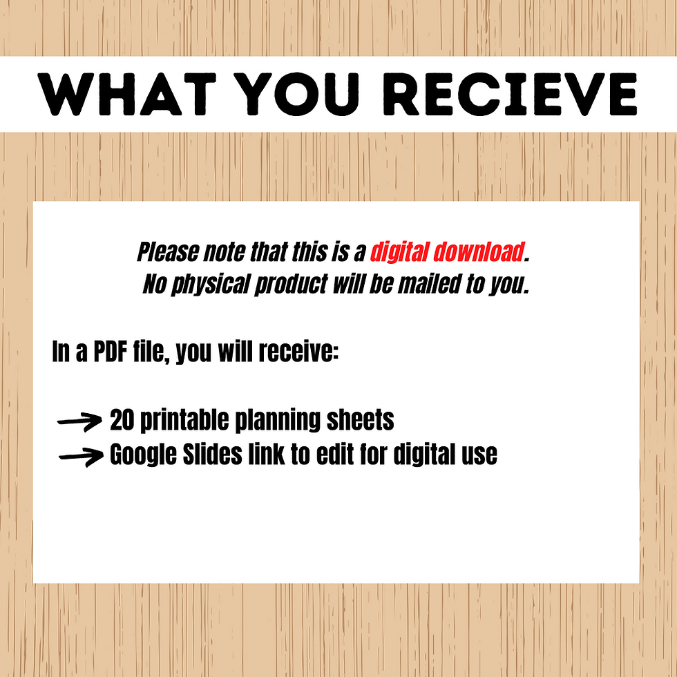 Thumbnail: DIGITAL PLANNING BUNDLE FOR TEACHER/TUTOR/HOMESCHOOL | EDITABLE + PRINTABLE