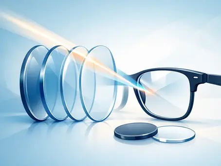 Índice de refração das lentes: qual escolher?