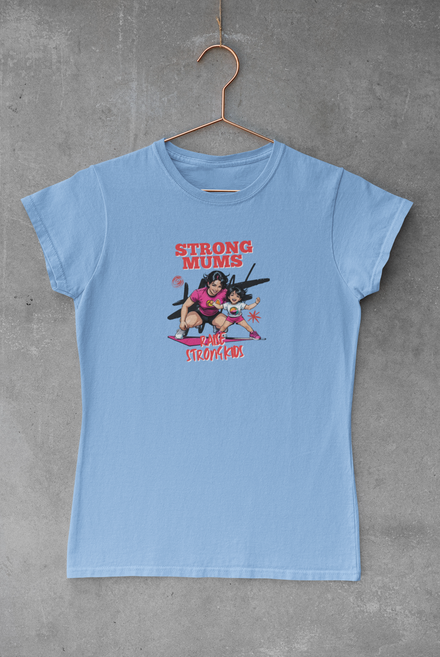 Strong Mum 001 - Coloured