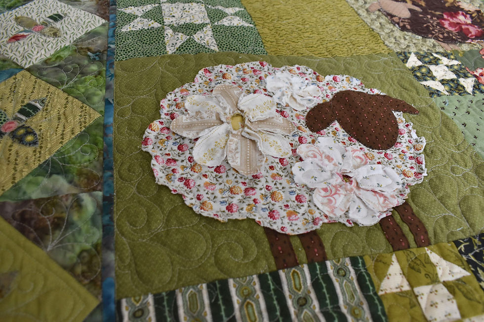 Thumbnail: The Sampler | A Sampler Style Quilt Pattern | Paper Pattern