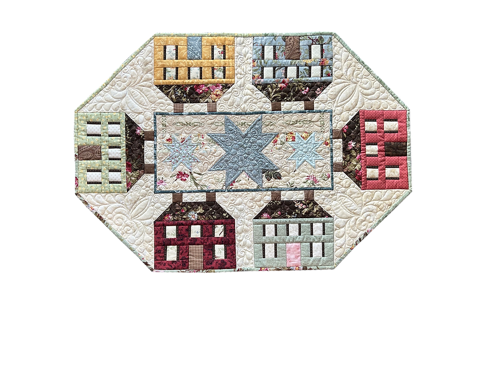 Thumbnail: Around the Block Quilt | Paper Pattern