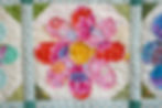 Thumbnail: AppliQuilt Garden | An Appliqued Quilt-as-You-Go Quilt | Digital PDF Pattern