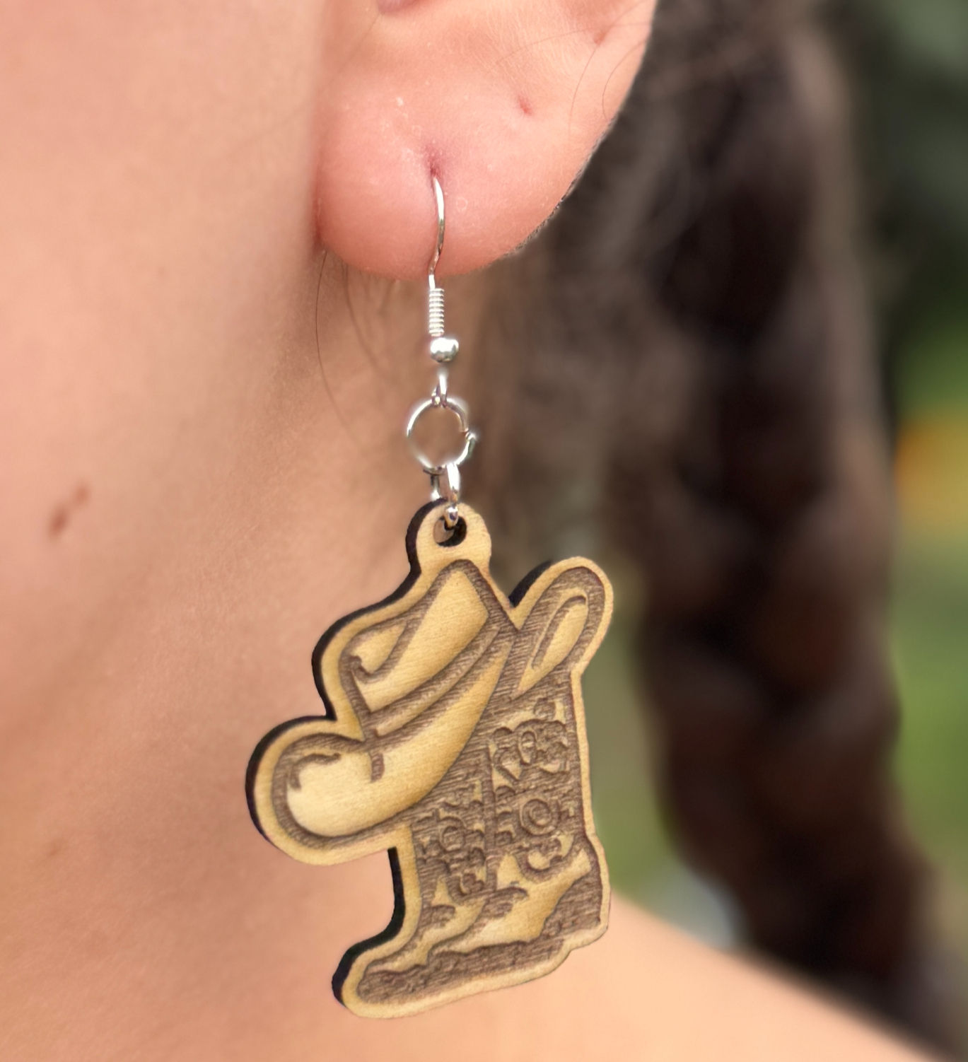 Cowboy Boots & Cowboy Hat Earrings
