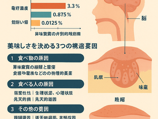 美味しさを決める要素