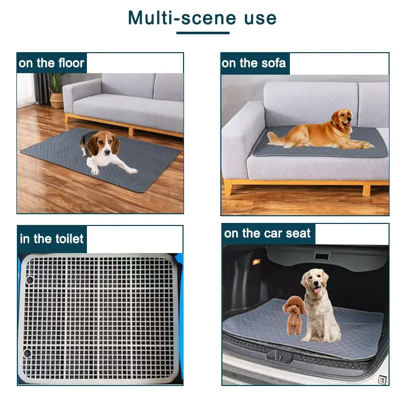 Thumbnail: Reusable Dog Pee Pad Blanket Absorbent