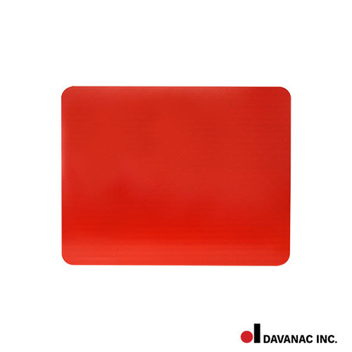 19-5010 - RED ALUMINUM SIGN, ONE SIDED, 22" X 28" | Davanac Inc.