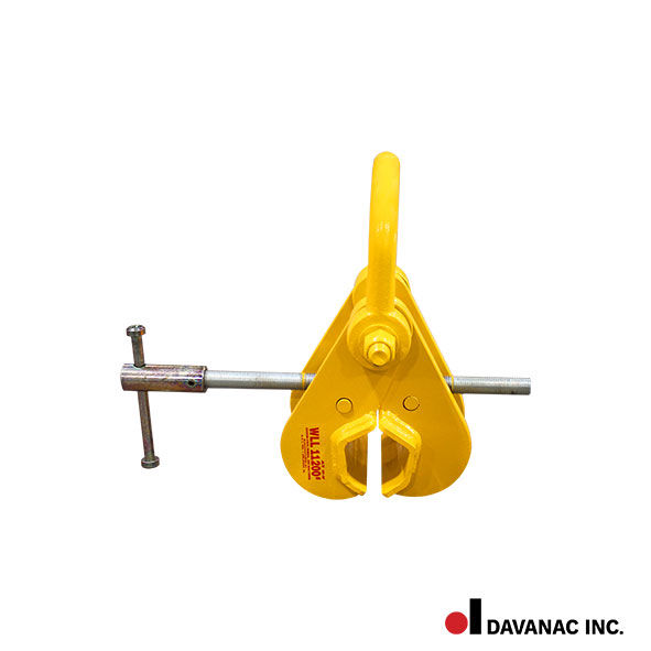 Clamp, rail lifting, adjustable, WLL 11,200 lbs, fits 171 and 175 crane rail