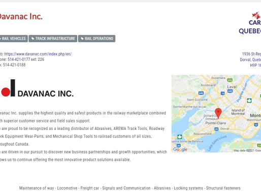 Canadian Association of Railway Suppliers (CARS) Members Spotlight!
