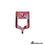 Miniature : Sekur cotter lock & guard (Self locking) (Red) 1-11/32"