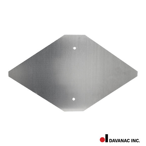 Sign, prohibited whistle, 20 x 12 x .125" H.I., with prohibition symbol