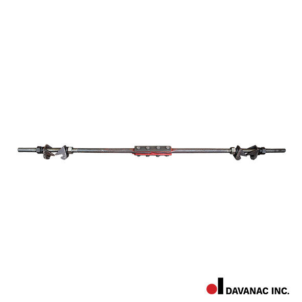 Gauge rod, double ended, insulated