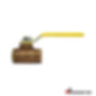 Bronze ball valve, 1/4" #MK1-78A