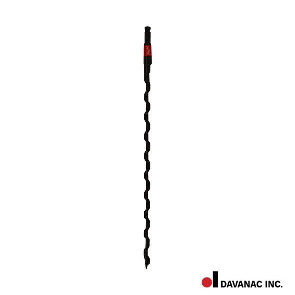 Bit, auger, impact, 1/2" x 18", Milwaukee shockwave lineman's (48-13-6702)