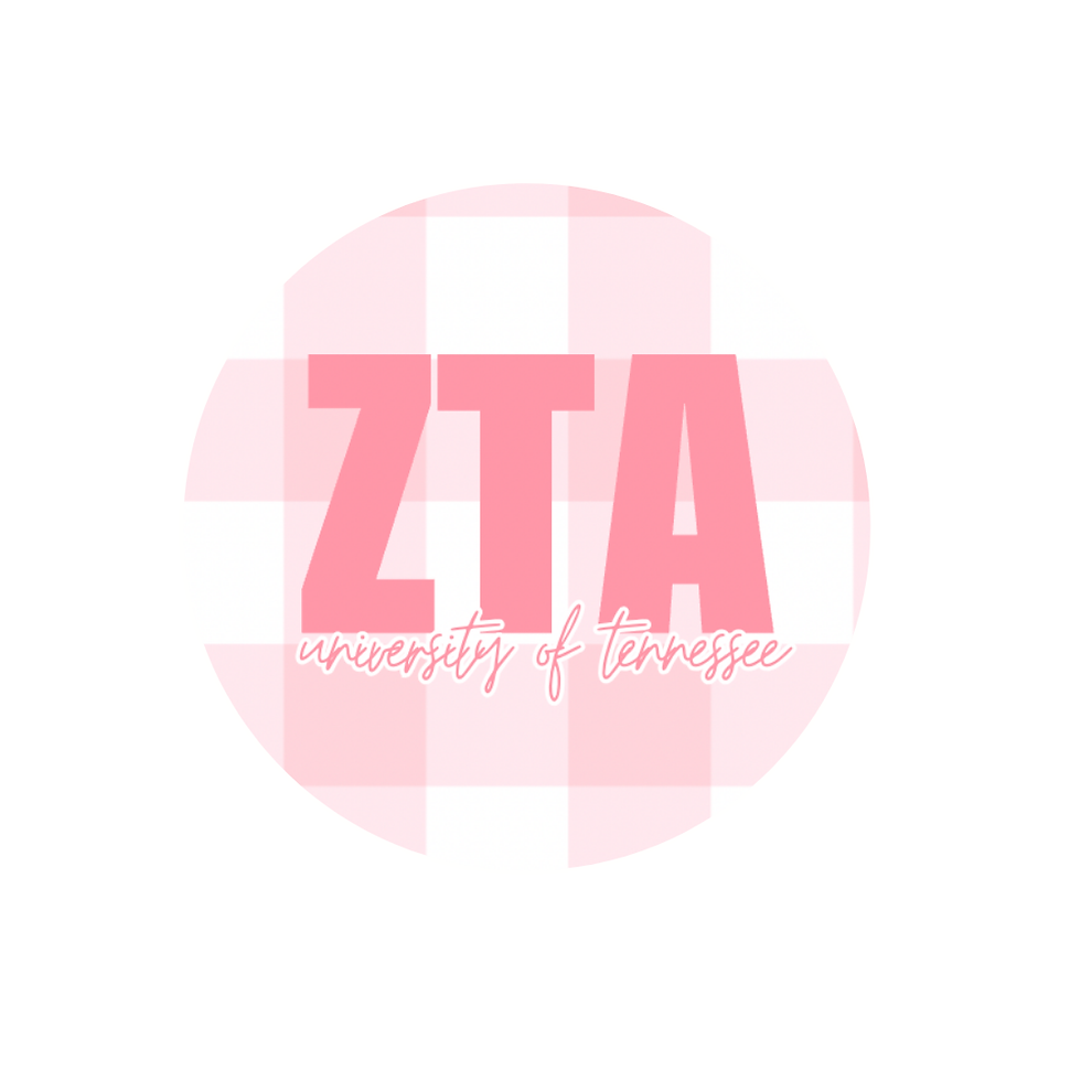 Thumbnail: Gingham Sorority Button