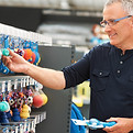 Man Shopping Toys
