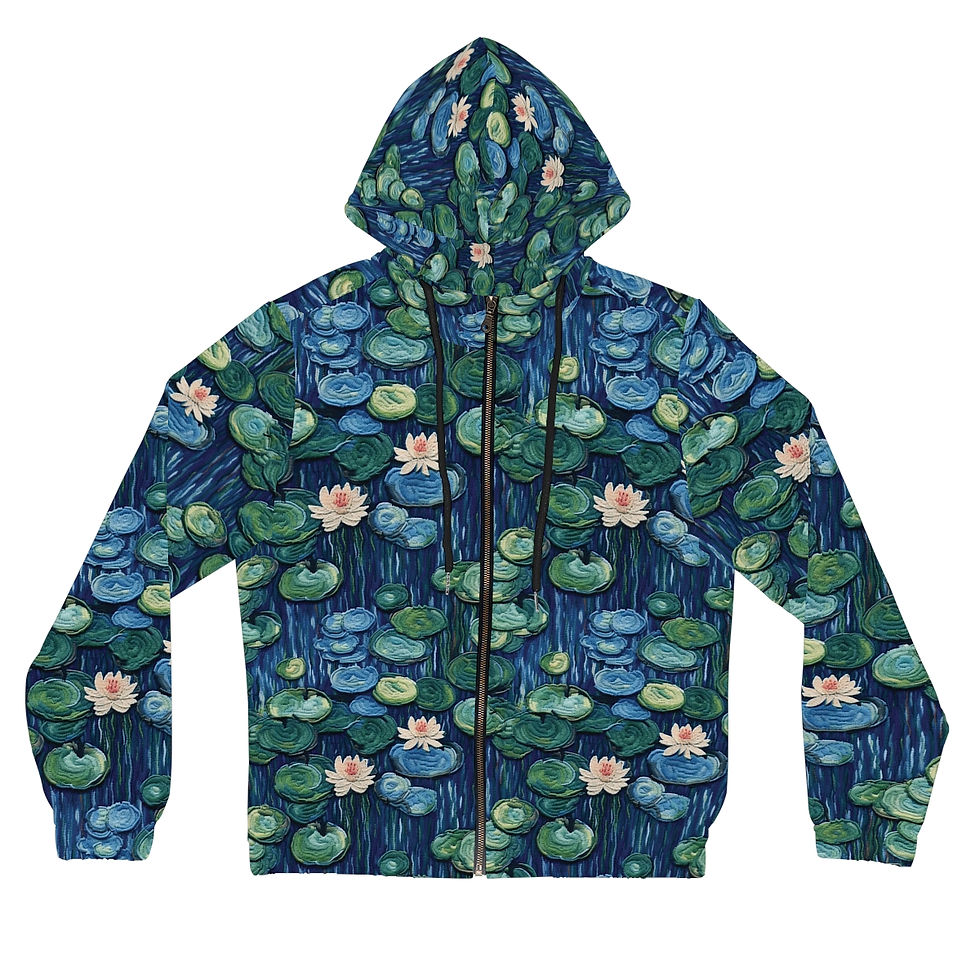 Miniatura: Starry Night AOP Zip-Up Hoodie 88