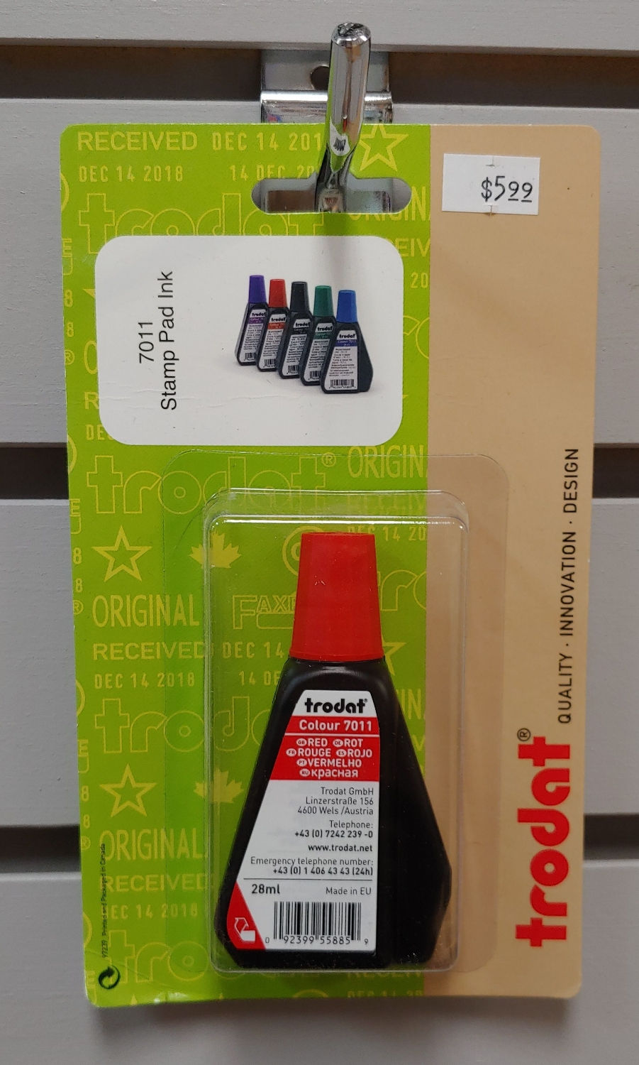 Thumbnail: Trodat Stamp Pad Ink