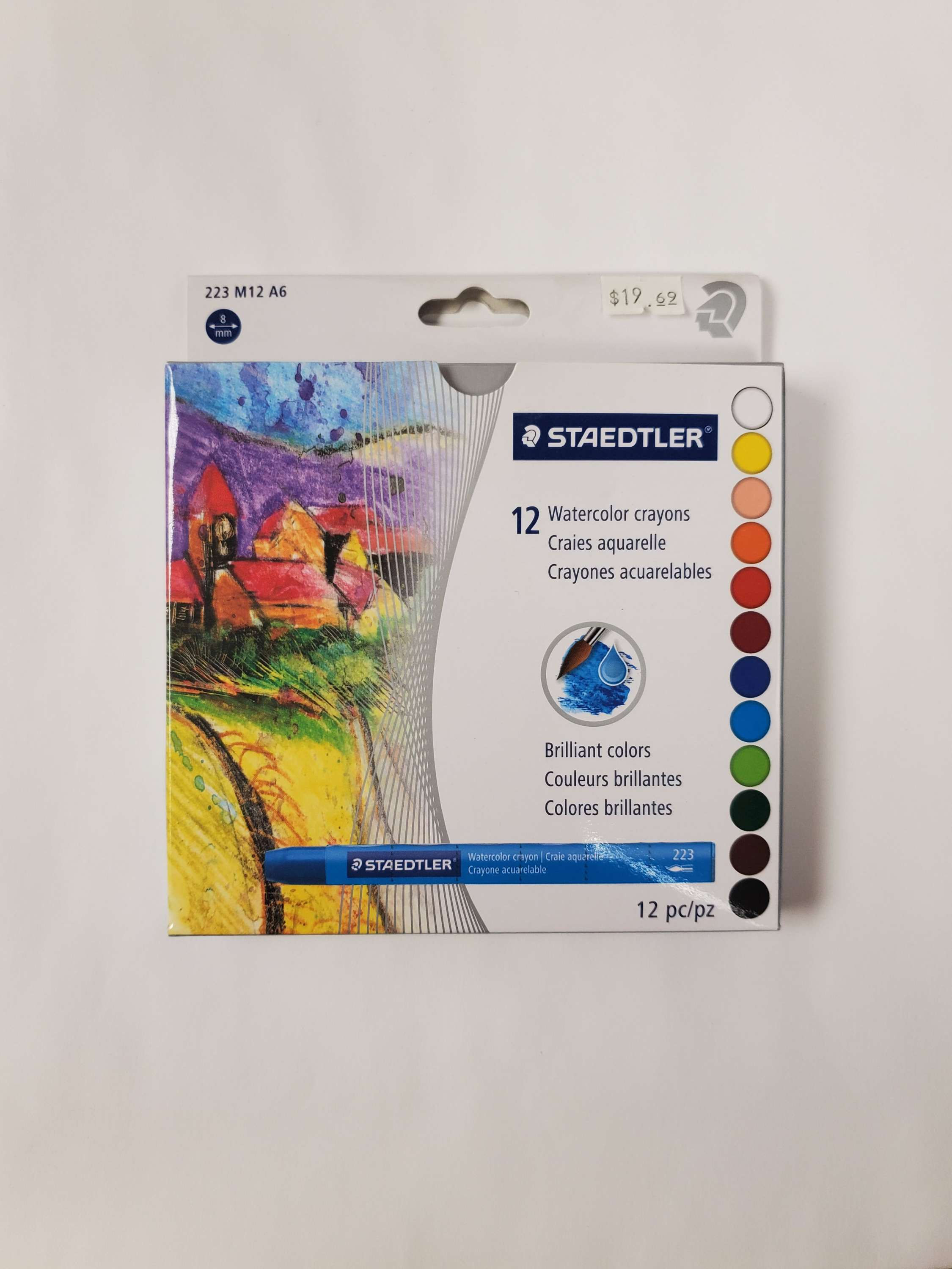 Staedtler Watercolor Crayons 12pk