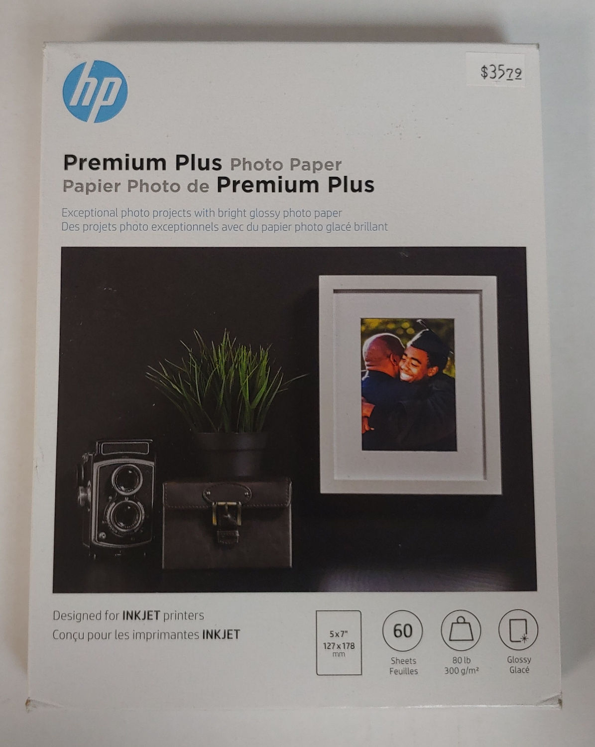 HP Plus Photo Paper 5" x 7"