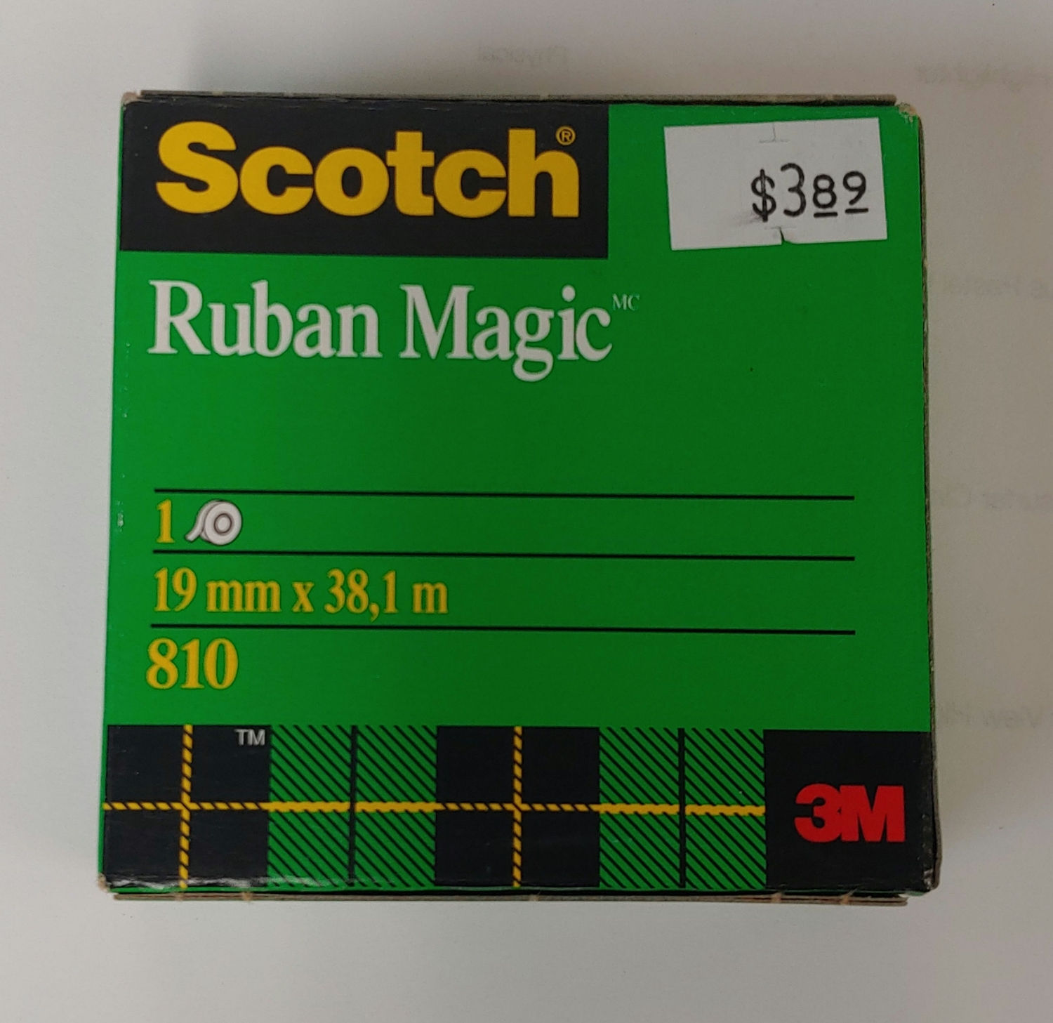 Scotch Ruban Magic Tape ¾" x 1500"