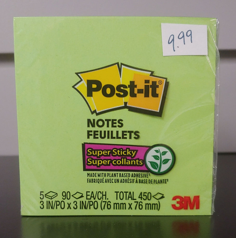 Thumbnail: Post-It Super Sticky Notes 5 Packs 450 Notes Total