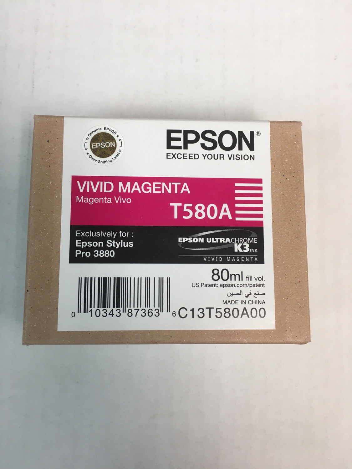 Epson T580A Vivid Magenta 80ml