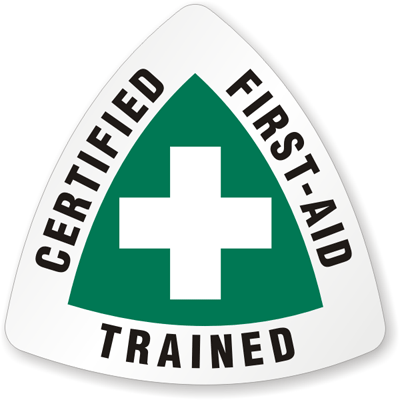 First-Aid-Triangle-Hard-Hat-Decal-HH-0207.gif