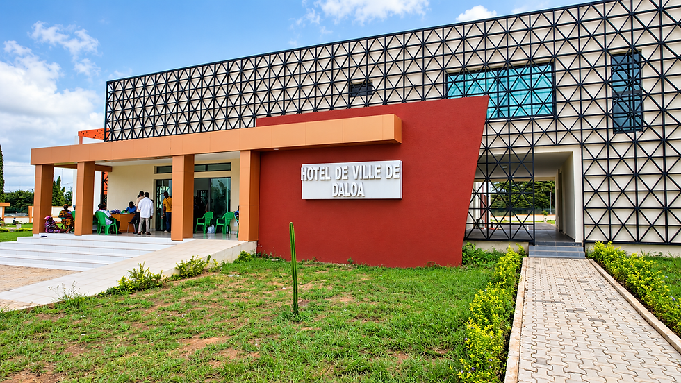 Hôtel de Ville de Daloa _ façade contemporaine.png
