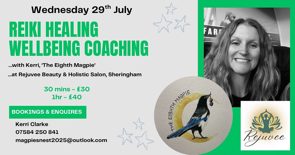 Pop Up Healing Clinic with The Eighth Magpie