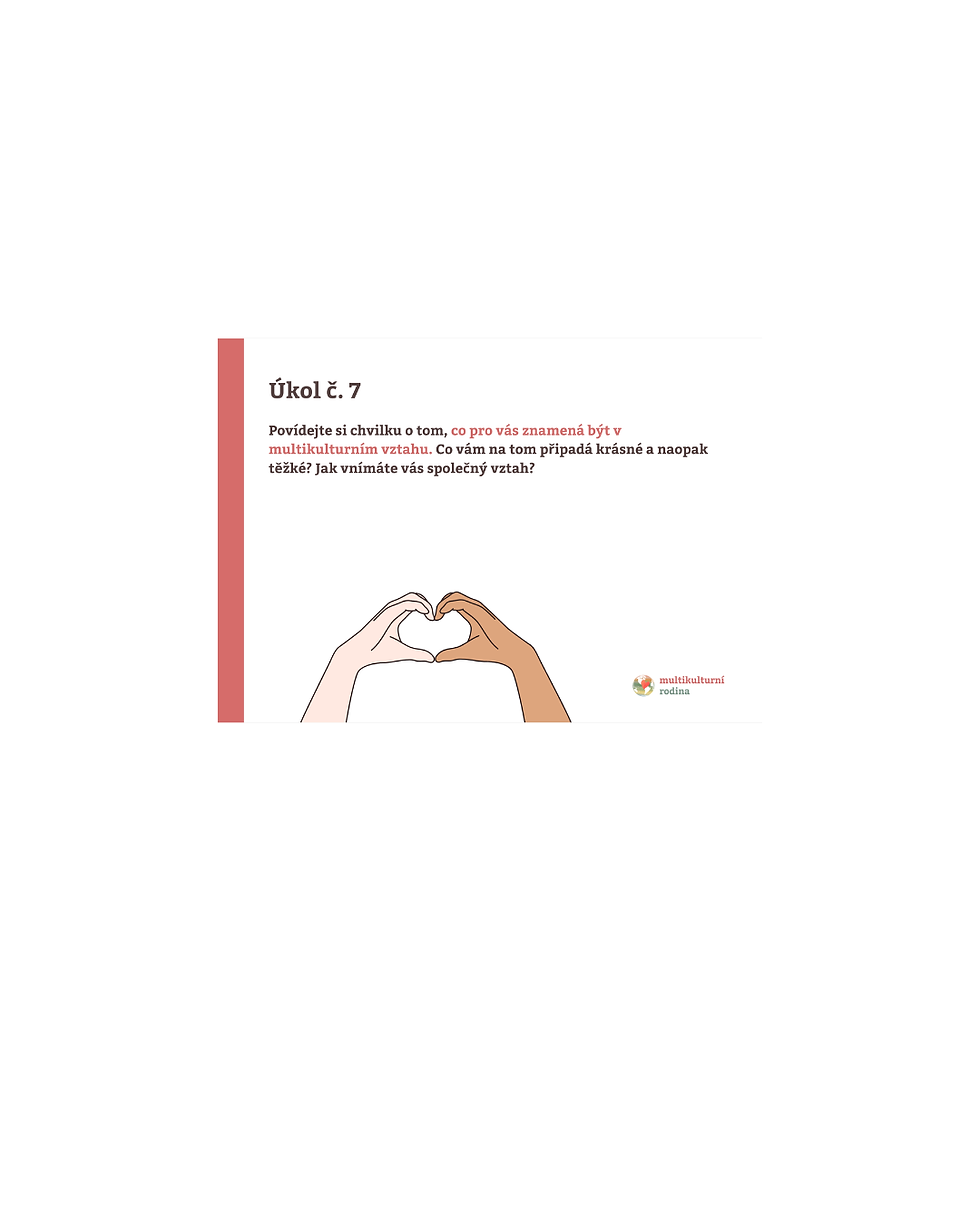 adventní kalendář multikulturní rodina