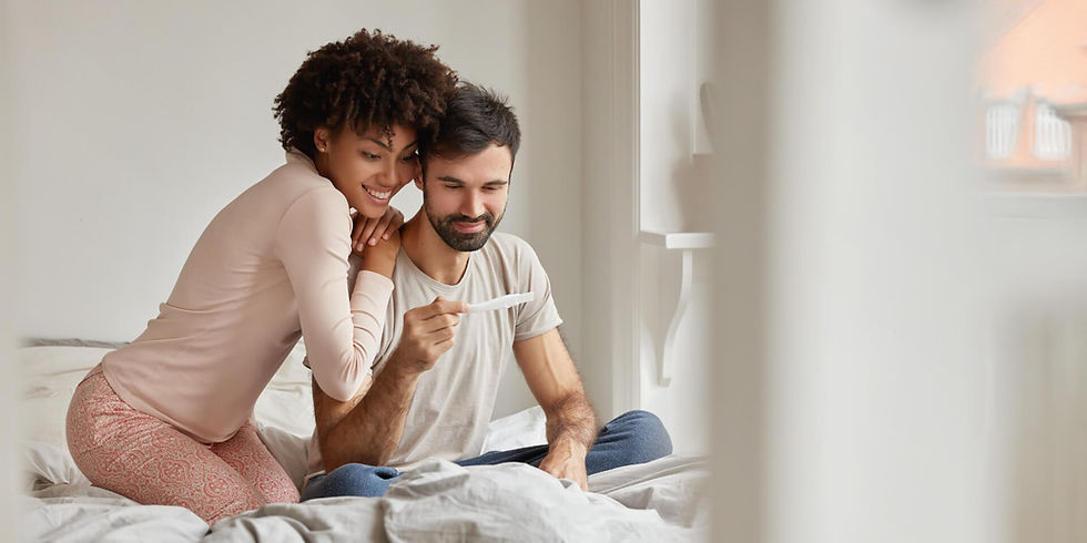 Multikulturní rodina čeká miminko