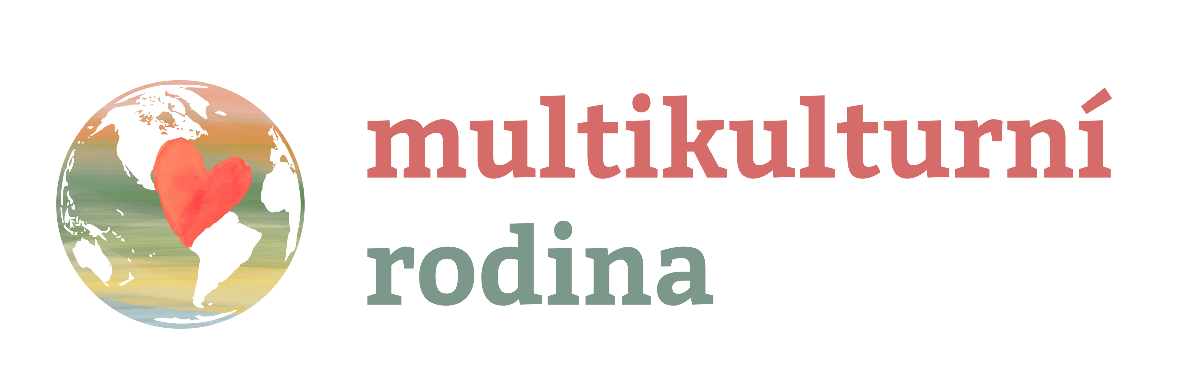Logo multikulturní rodina
