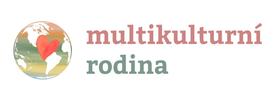 logo, multikulturní rodina