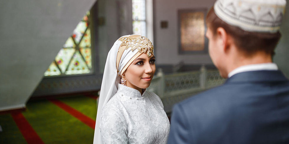 Mezináboženský pár má svatbu