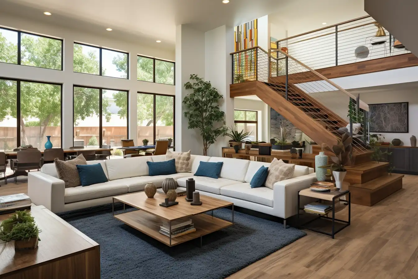 Modern Fort Collins home with new interior painting