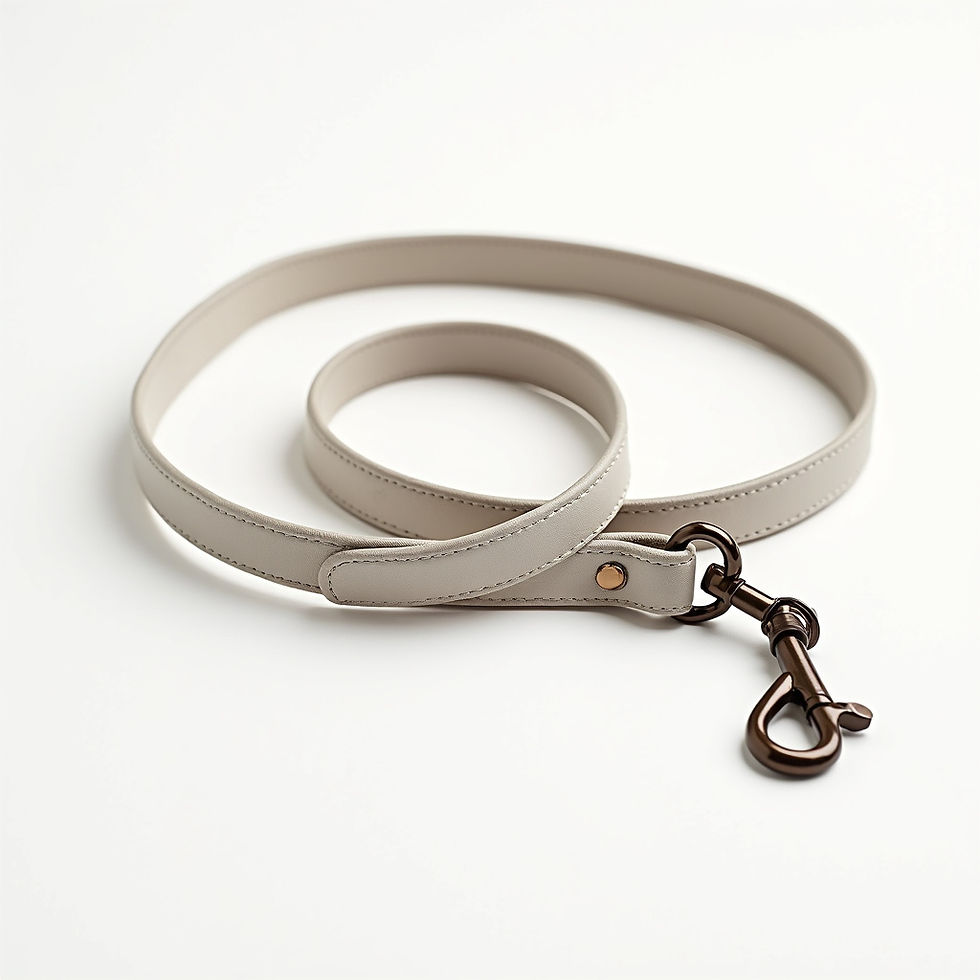 Faux Leather Leash