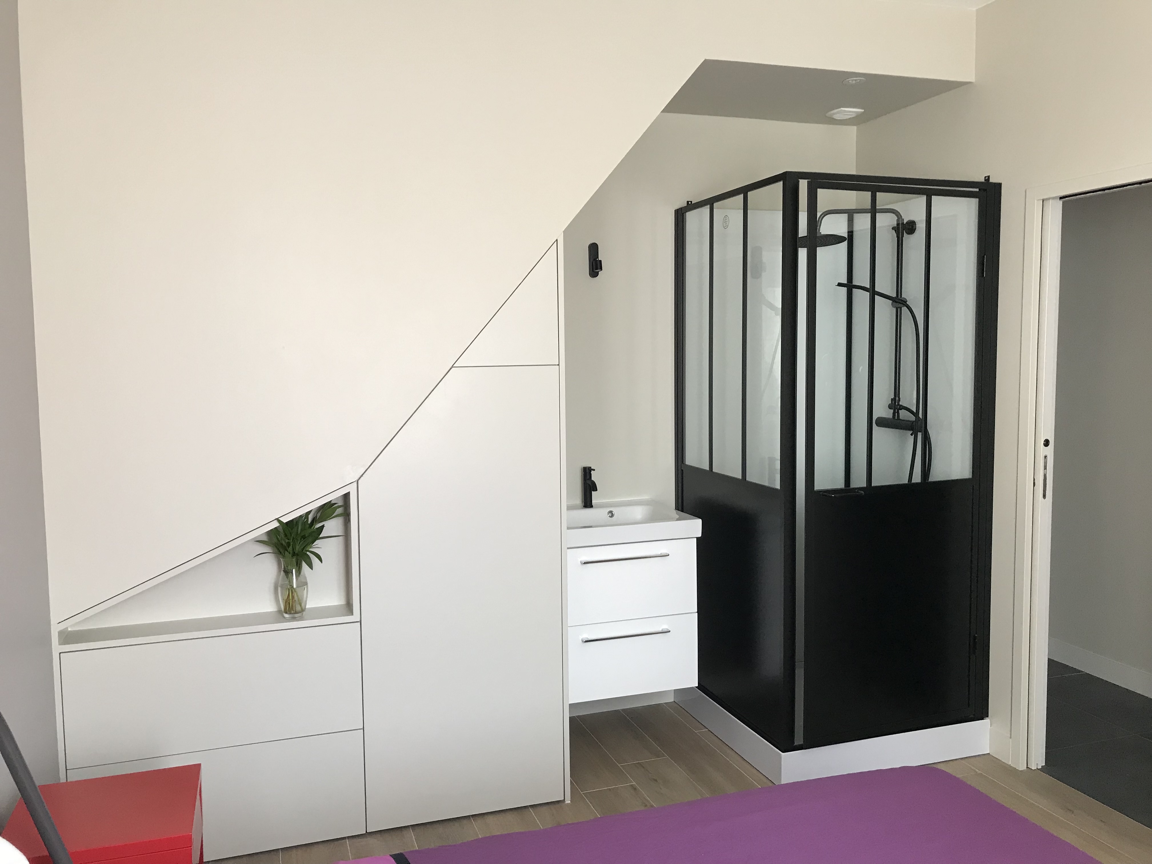 agencement sous escalier