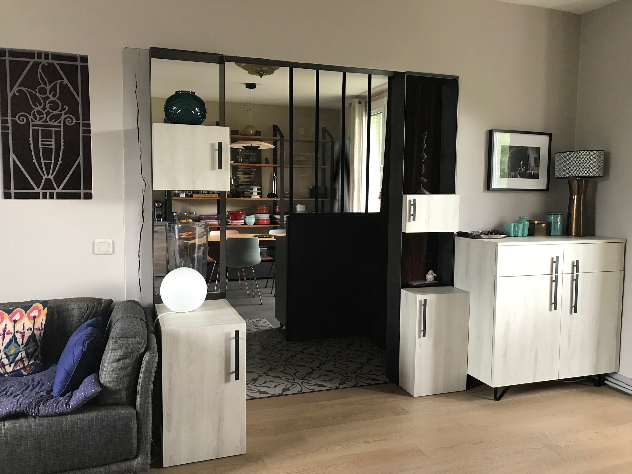 meubles sur mesure en bois et métal