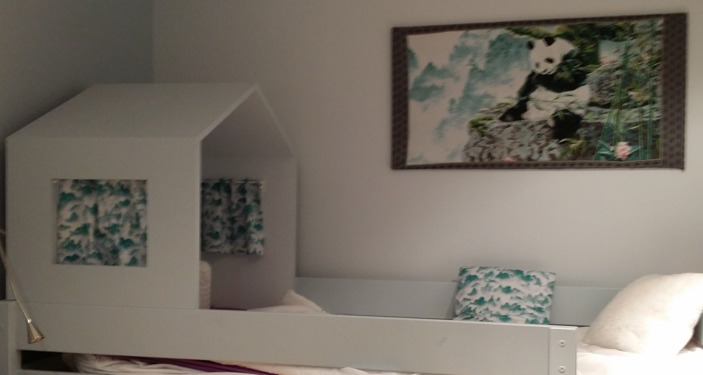 toit de lit cabane