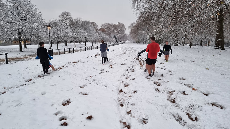 Be Fearsome Outdoors: Winter Training — Stay Safe, Stay Strong